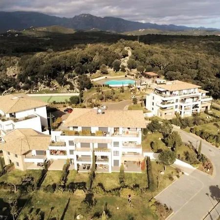 Domaine D'arca, T2 Jardin Prive/piscine/tennis بورتو فيكشْيو